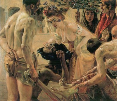 Salome, II. versie door Lovis Corinth